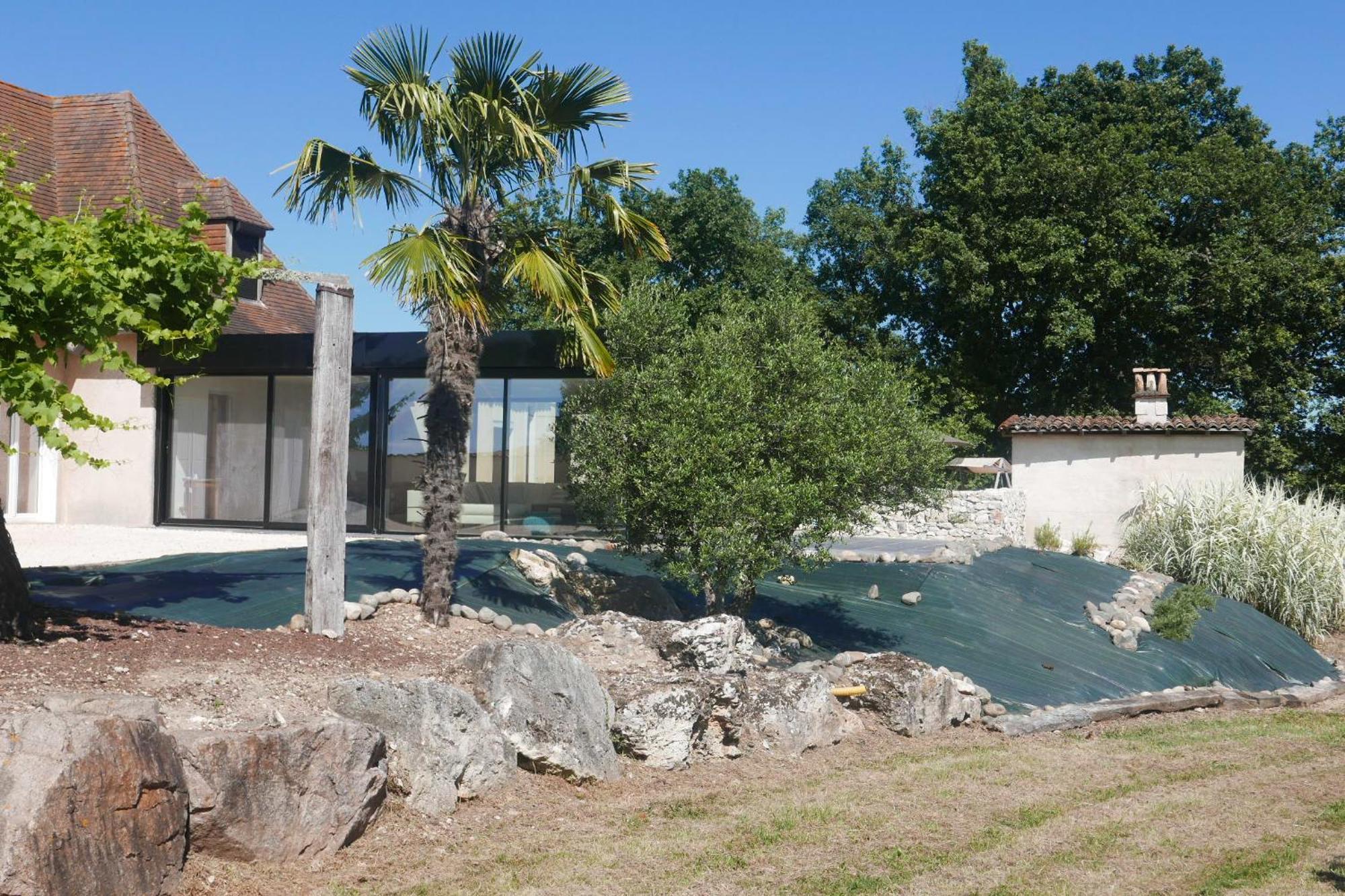 Le Rocal Villa Pomport Kültér fotó
